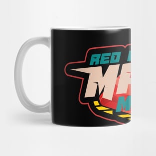 Planet Mars mission badge Mug